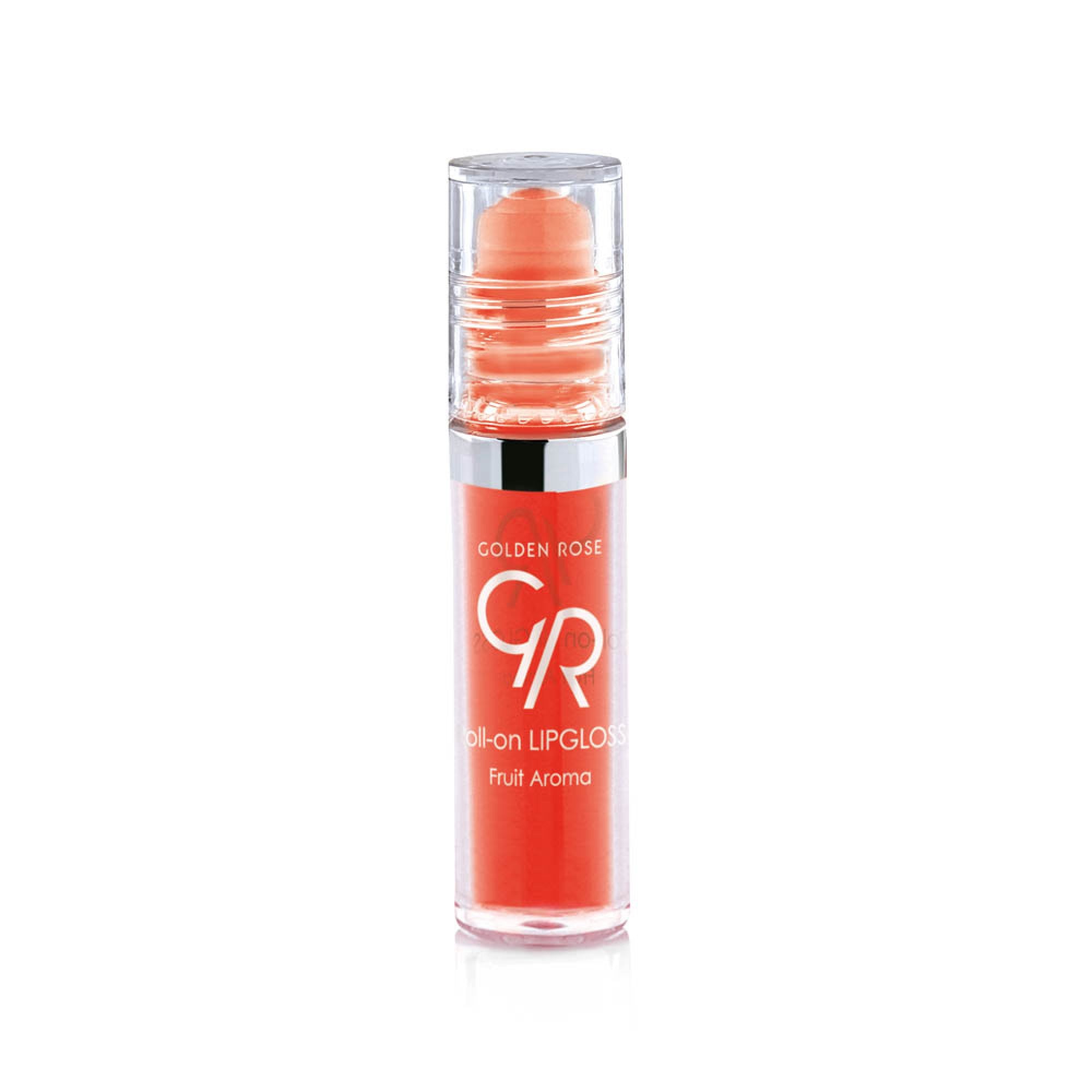 GOLDEN ROSE. ROLL-ON FRUIT AROMA LIPGLOSS