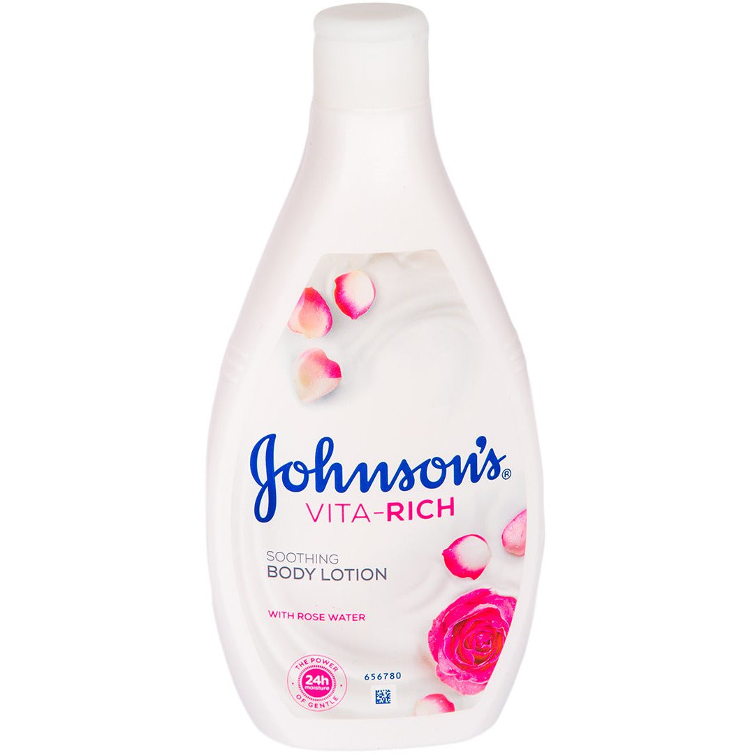 Johnson's Vita rich soothing Body lotion-Rose water 400ml – FANCYBOXY